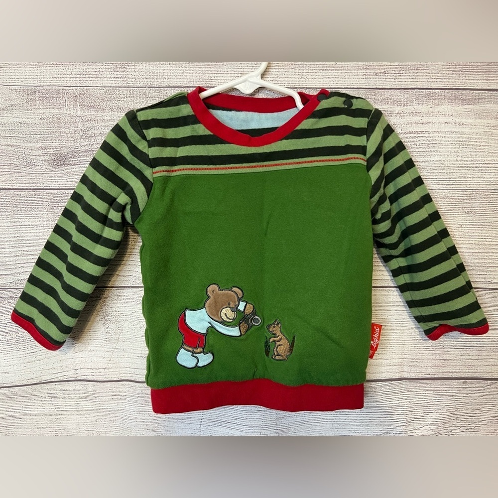 Sigikid Reversible Long Sleeve Shirt German Brand Size 2y